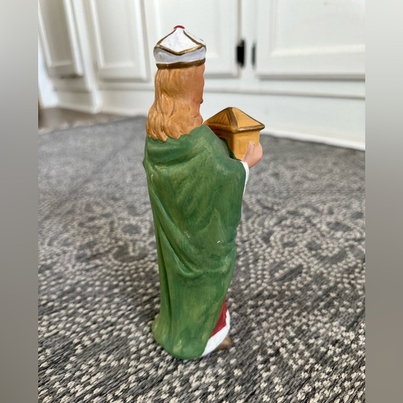 Vintage Homco Wiseman Gift Christmas Nativity Scene Replacement Figurine 5207 - Picture 7 of 12